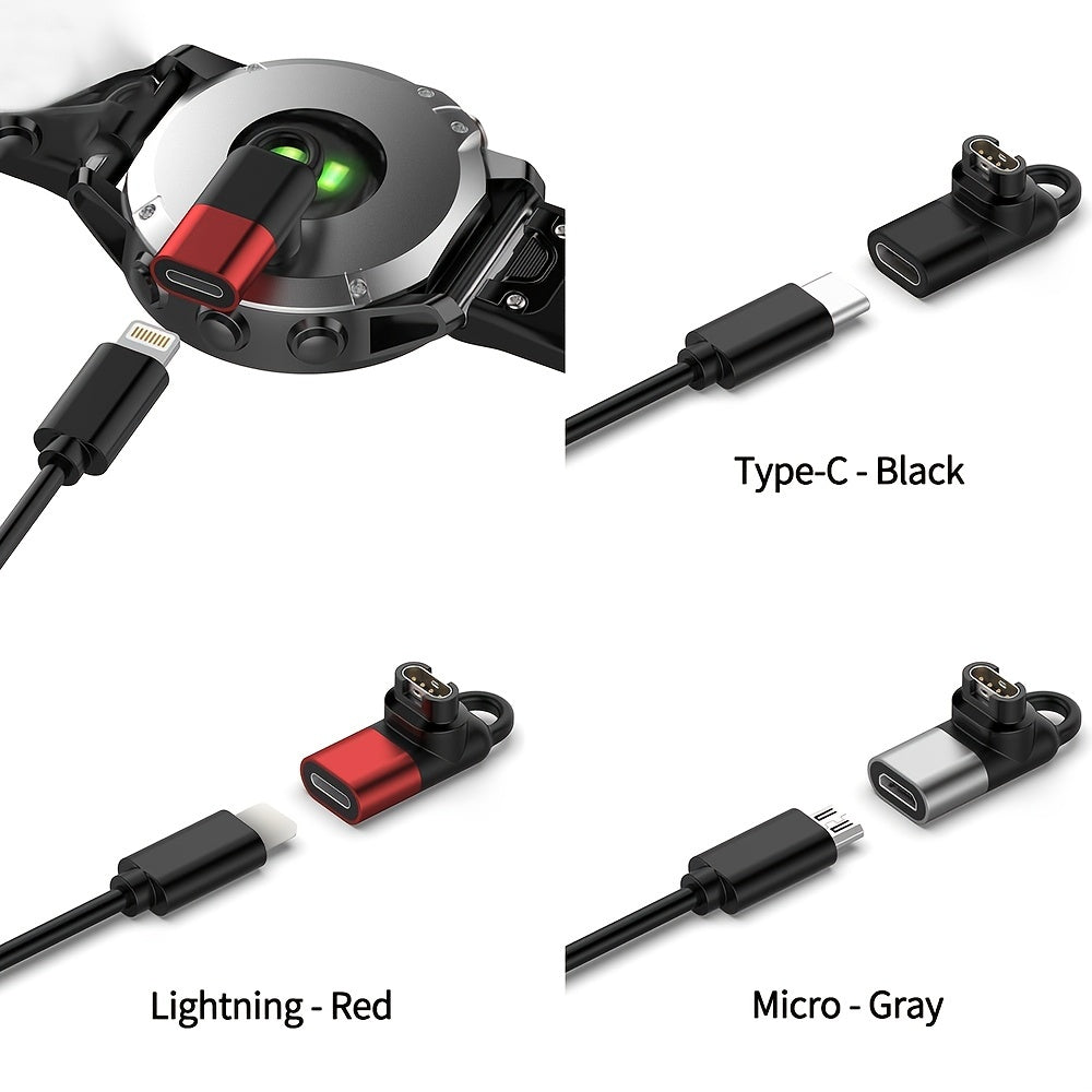 Charging Adapter for Smartwatches Type-C Compatible with Fenix Venu