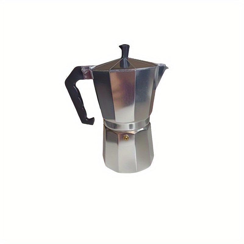 Traditional Italian Espresso Maker Aluminum Coffee Pot for Manual Brewing and Mochas