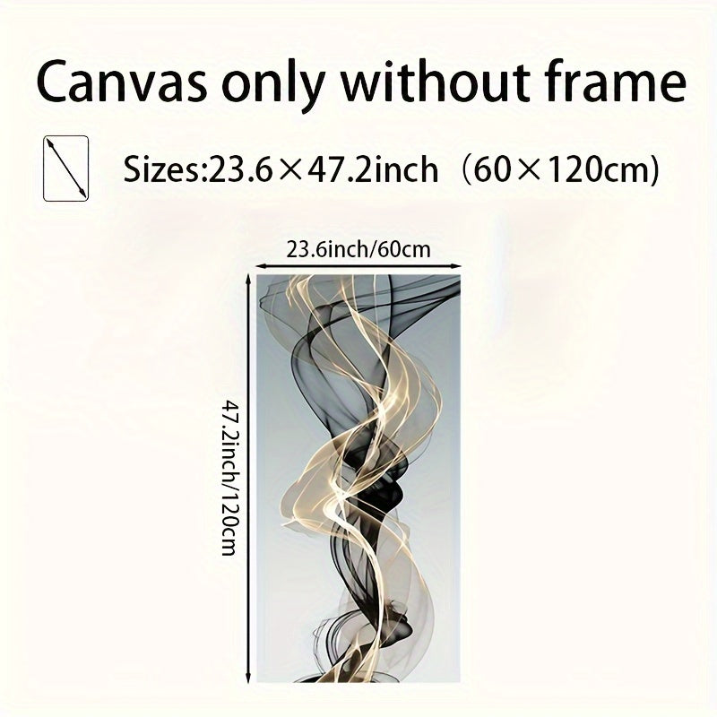 Nordic Modern Abstract Ribbon Oil Painting Canvas Wall Art for Living Room Bedroom Home Decor