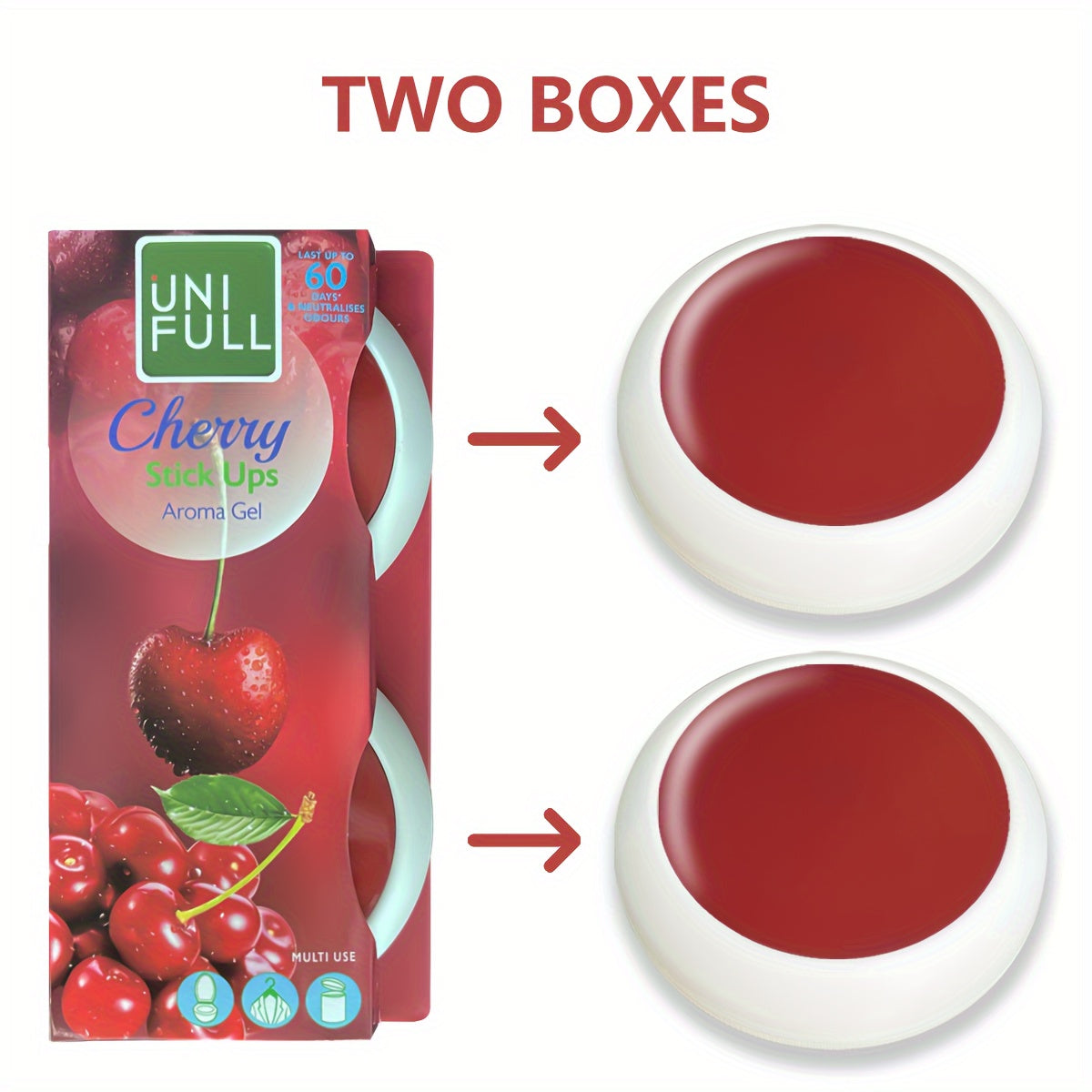 Cherry Scented Air Fresheners Pack for Home Car Bathroom Decor
