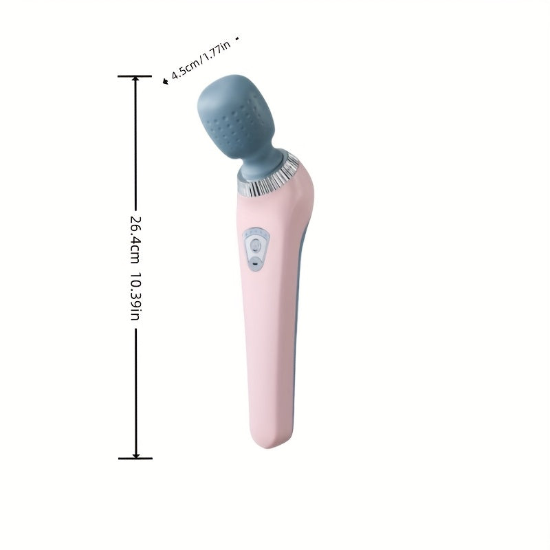 Electric Massage Wand USB Rechargeable High-Frequency Vibrations Adjustable Settings Whole Body Relaxation