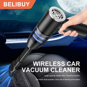 Cordless Handheld Car Vacuum Cleaner with Cyclonic Suction and Blow