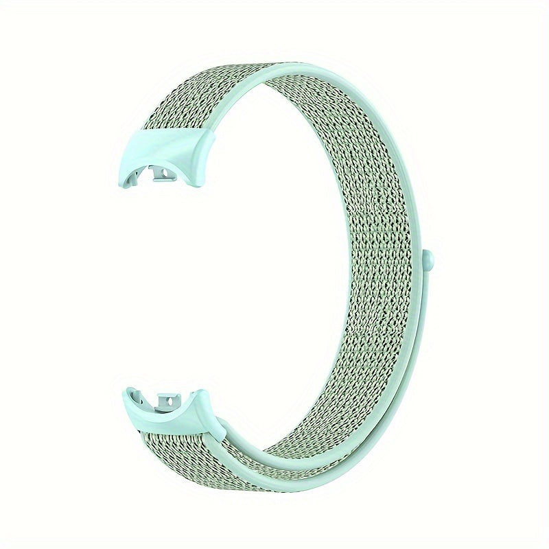 Xiaomi Mi Band 9/8 uchun nafas oladigan naylon soat tasmasi - Qulay, elastik va mustahkam - Faol erkaklar va ayollar uchun ideal