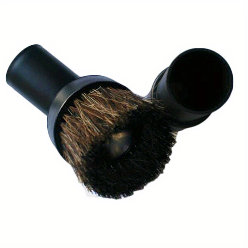 Set of 2 Universal Vacuum Cleaner Dusting Brushes with Adapter and Horse Hair Nozzles