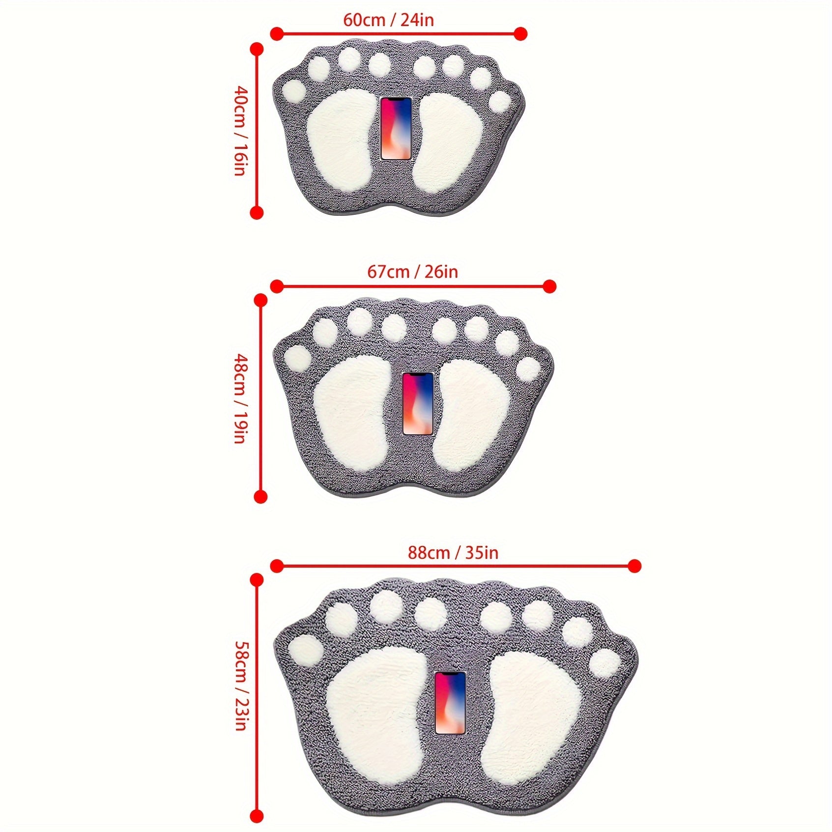 Yumshoq va qulay kulrang hammom gilami, super so‘ruvchan mikroto‘qima bilan tayyorlangan, sirpanmaydigan orqa qismi bilan. Kuzgi bezaklar, hammom, oshxona, kir yuvish xonasi, yotoqxona, dush va ichki foydalanish uchun mukammal. Ushbu zamonaviy va...