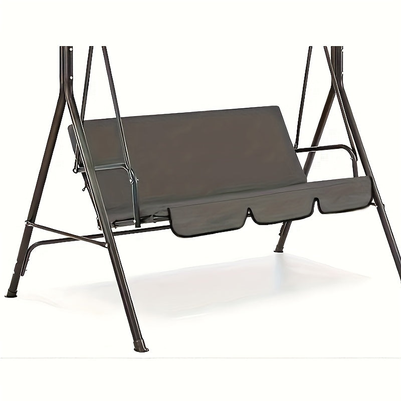 Cubierta impermeable roja para columpio de porche con correas ajustables 149.86x48.26x10.16 cm