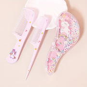 Nam va quruq sochlar uchun 3 ta multfilm soch taroqi to'plami, barcha soch turlari uchun mos. Mustahkam ABS plastik tutqichi bilan, sovg'a sifatida ajoyib.