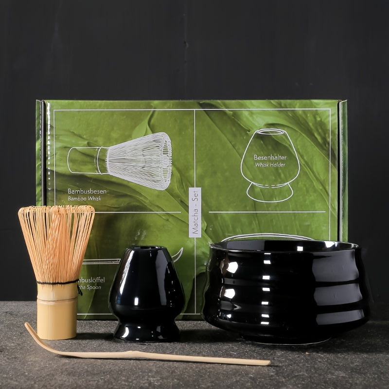Complete Matcha Tea Tools Set with Bowl and Utensils for Home Tea Parties