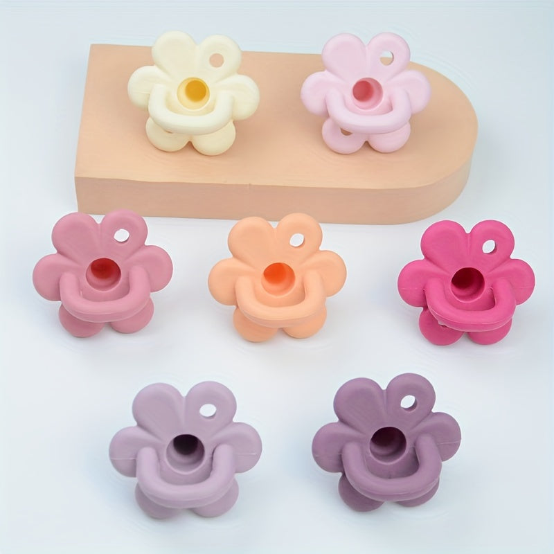 Пара силиконовых успокаивающих игрушек для детей от COZYPANDA - складные и мягкие, с вентиляционными отверстиями для простоты очистки, идеально подходят для прорезывания зубов.