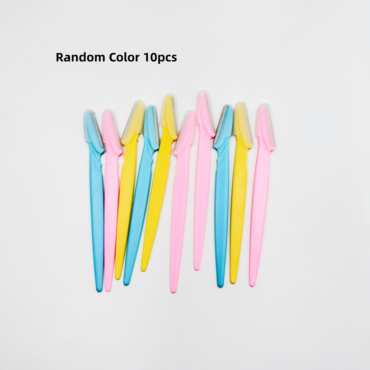 10Pcs Stainless Steel Facial Trimmer Set for Men and Women Hair Removal