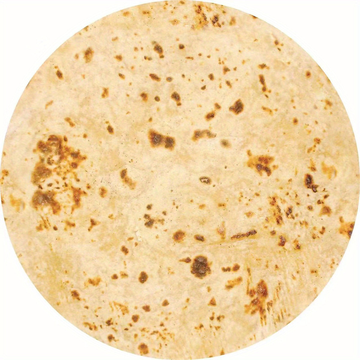 Manta de cama de franela acogedora con estampado de panqueque y burrito para sofá, cama, coche y camping