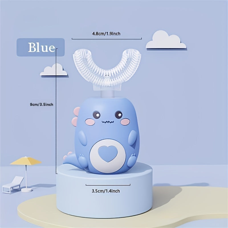 Electric Children's Sonic Toothbrush with 3 Cleaning Modes and Food-Grade Silicone
