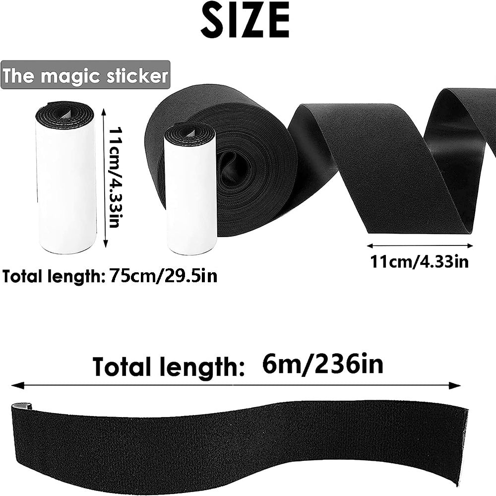 Регулируемый блокиратор игрушек под диваном с секционными соединителями и бамперной защитой