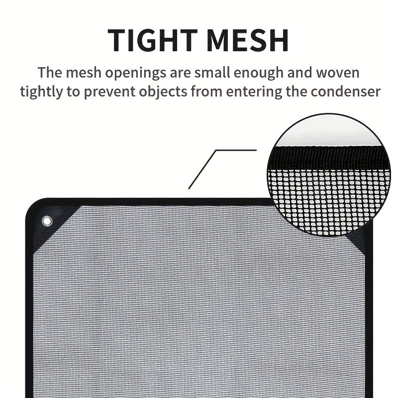 Outdoor Air Conditioner Cover Waterproof Windproof Dustproof Breathable PVC Mesh