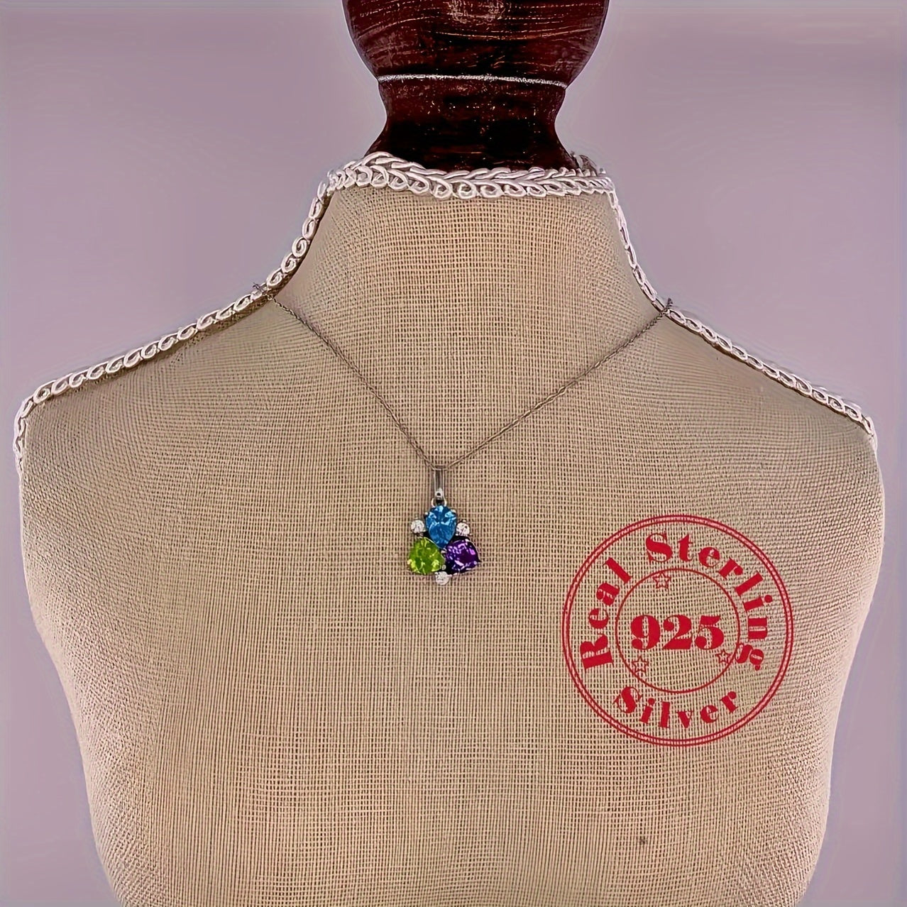 Qo'l bilan tayyorlangan Uch Rangli Qimmatbaho Toshlar Bilaguzuk - Topaz, Peridot va Amethyst - 925 Sterling Silver, Noyabr uchun Tug'ilgan Kuni Zargarlik Buyumlari, Qoplamasiz, Sevgililar Kuni Sovg'alari va Maxsus Tadbirlar uchun Ideal, Har Mavsumga Mos.