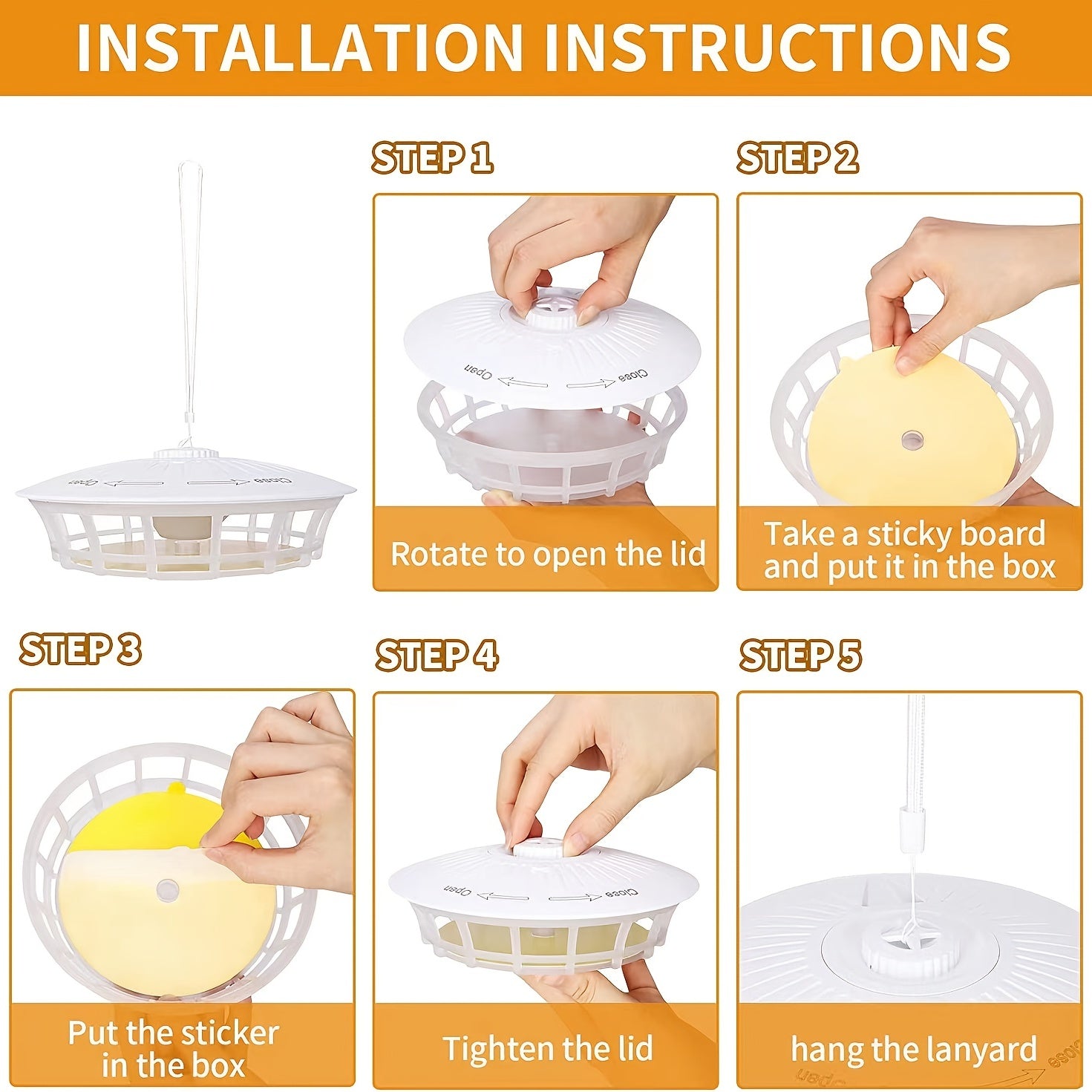 Indoor Flea Trap ABS Material USB Powered Pest Control Light