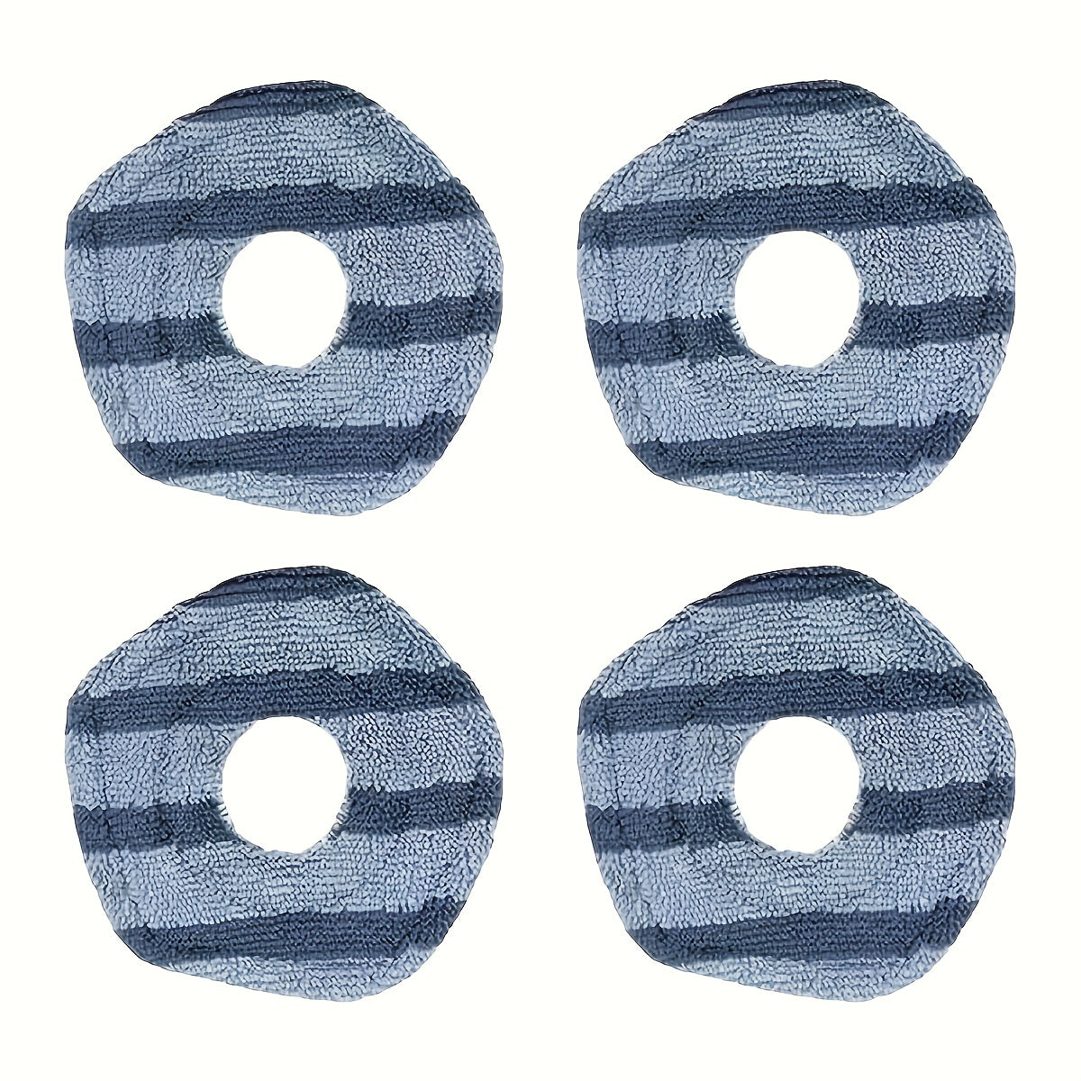 Set of 4 Replacement Vacuum Mop Pads for Robot Cleaners with Clothes