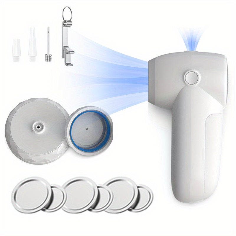 Portable Vacuum Sealer with 2-in-1 Blower and Pump, USB Rechargeable, Durable ABS