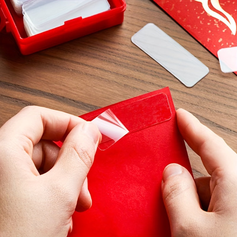 60/120 Pieces Waterproof Double-Sided Reusable Tape Kit for Home Office Crafts