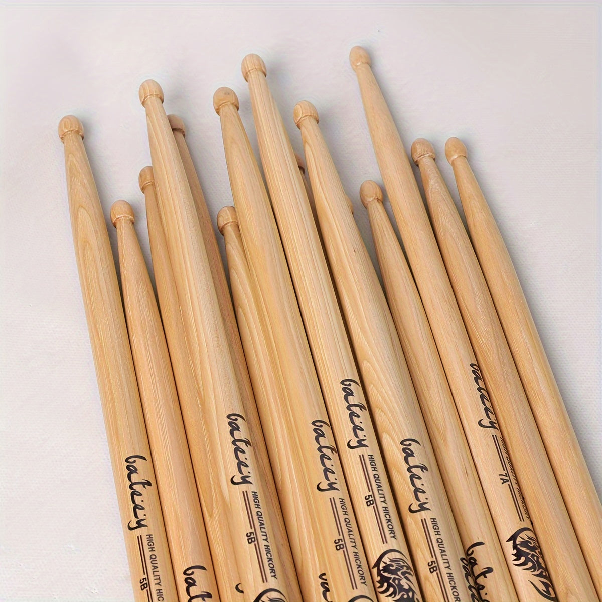 North American Walnut Drumsticks 5A 5B 7A for Performance and Practice