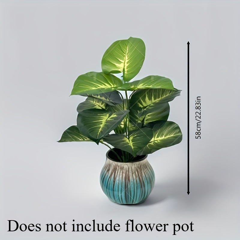 Artificial Plant Lifelike Money Plant for Indoor Outdoor Gardens and Weddings
