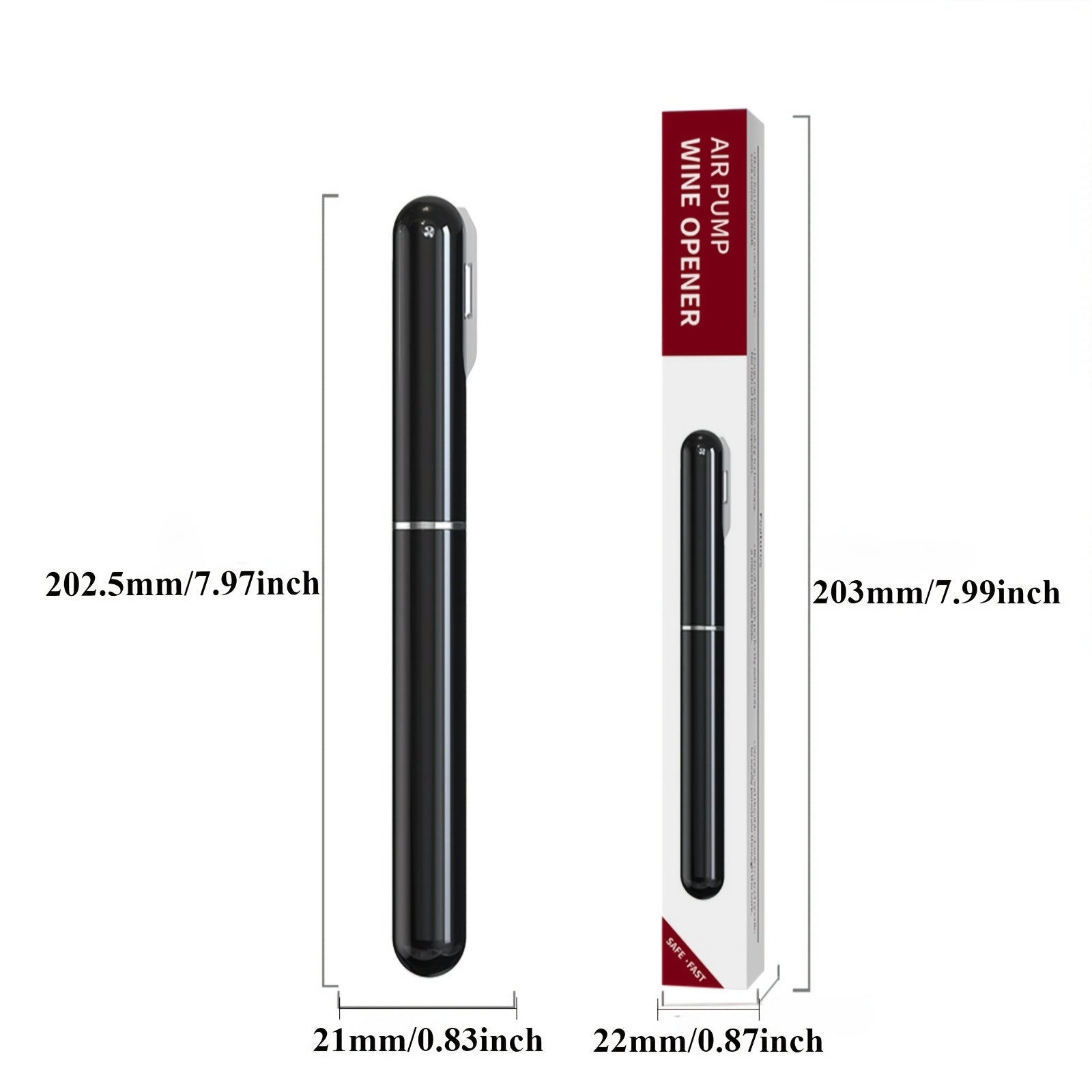 Pen Style Bottle Opener Made of Durable ABS Material for Holiday and Daily Use