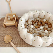 1-местный надувной детский бассейн La Dearchuu, универсальный и портативный игровой бассейн с милым дизайном океанских животных из ПВХ. Сборка не требуется, идеально подходит для игр в помещении или на улице с ограждением игрового центра.