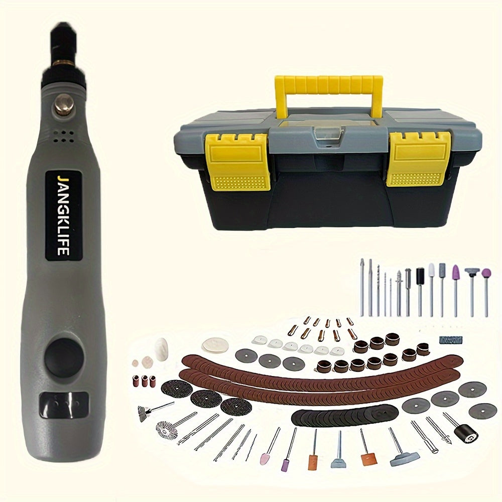 76 dona simsiz burilish asboblari to'plami, litiy batareya va ko'plab qo'shimchalar bilan