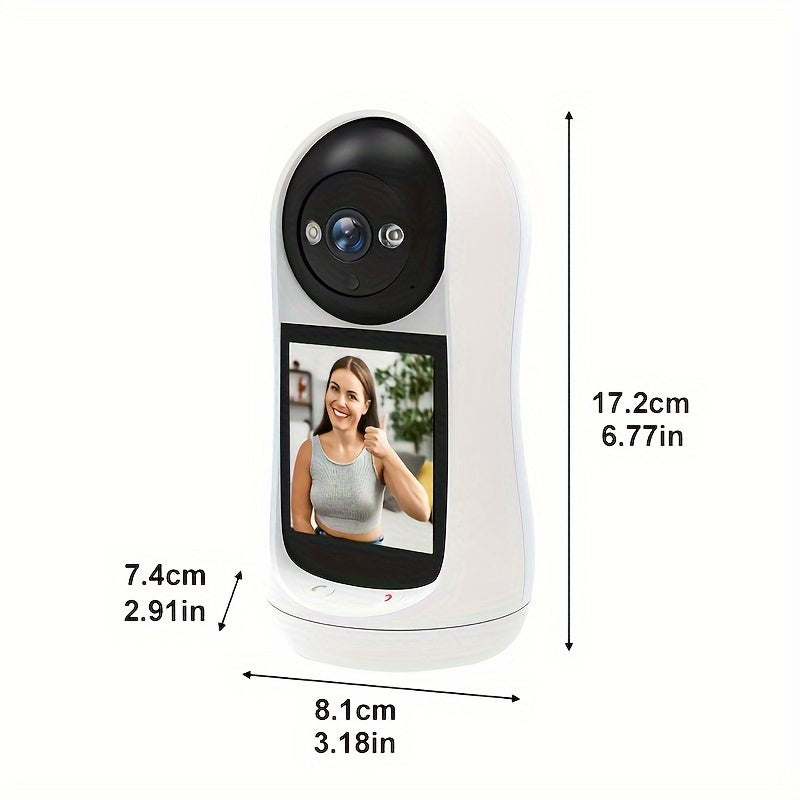 Night Vision Security Camera HD 1080P WiFi Two-Way Audio Motion Detection Home Surveillance