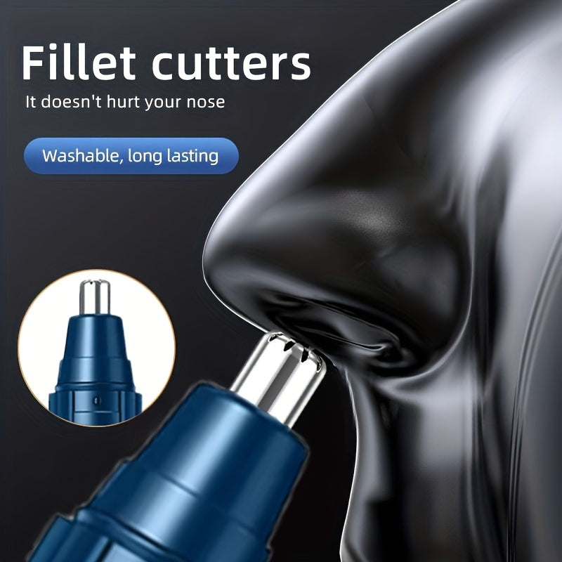 Electric Nose and Ear Hair Trimmer for Men and Women Painless Facial Shaver