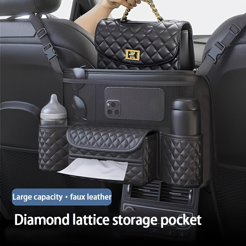 Car Interior Accessories Multi-Functional Car Seat Storage Bag Organizer