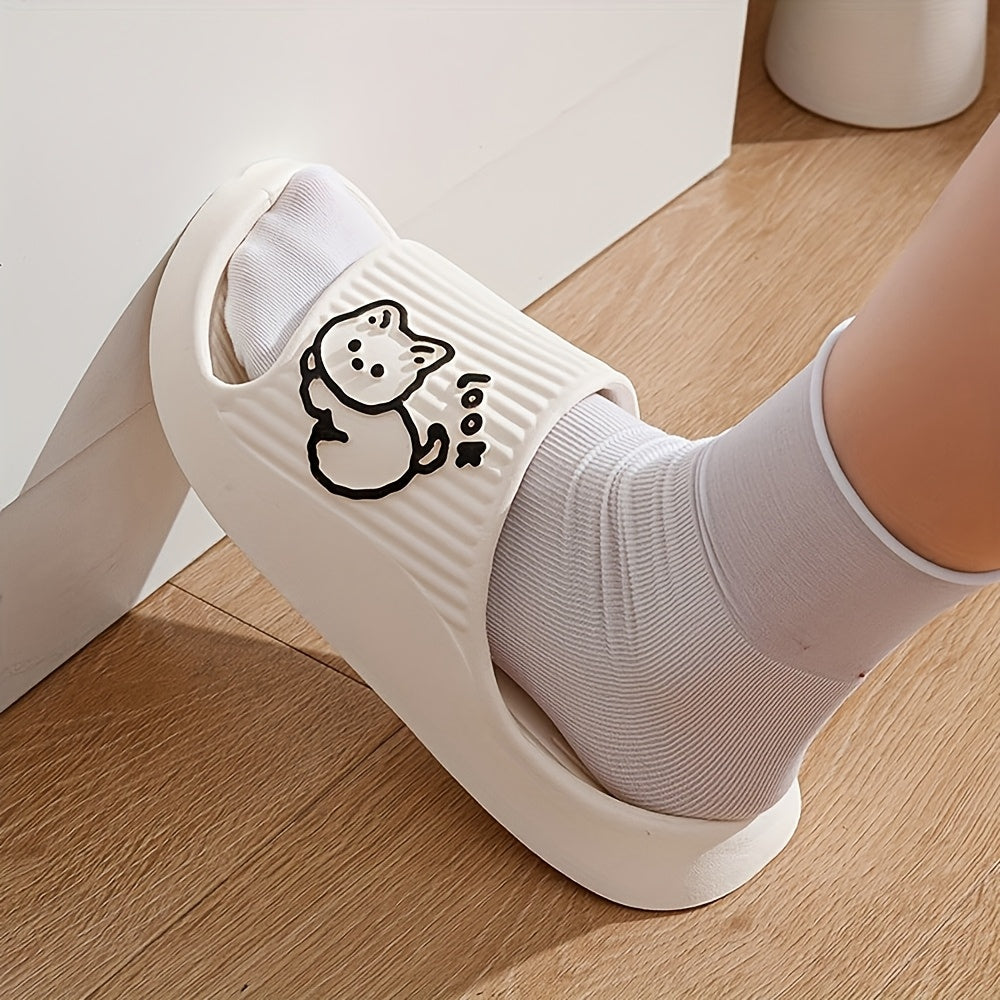 Unisex Indoor Slippers Anti-Slip Four Seasons Comfortable Bathroom Slippers