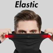 Unisex Breathable Mesh Motorcycle Half Mask Bandana Headscarf for Outdoor Sports