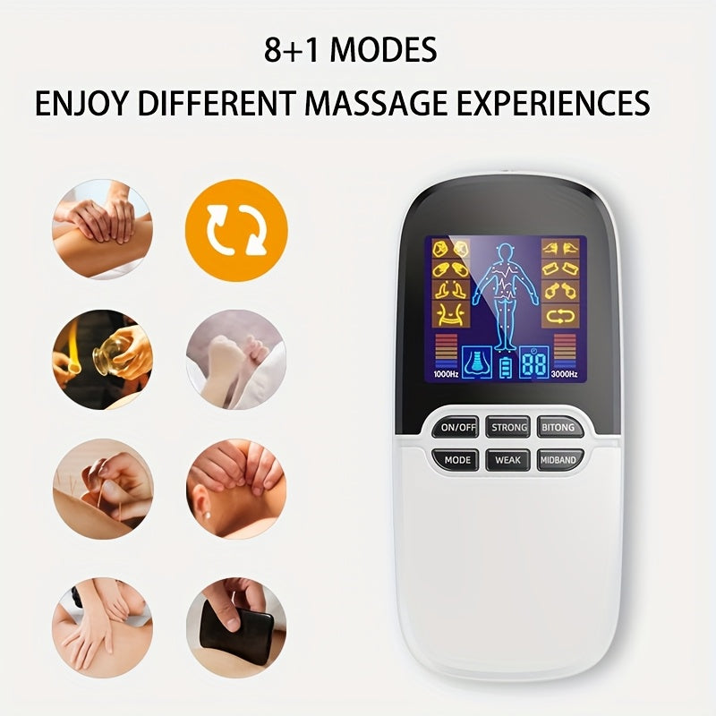 USB Charging Massager with 9 Modes 8 Intensity Levels for Whole Body and Arms