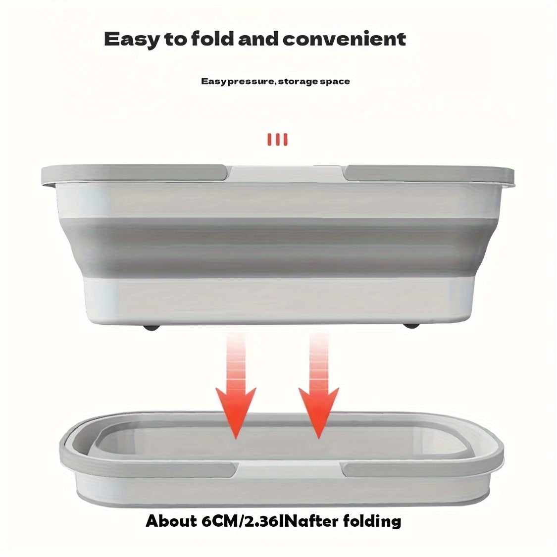 Mop and Bucket Set with Dispenser, Foldable Design, Microfiber Pads