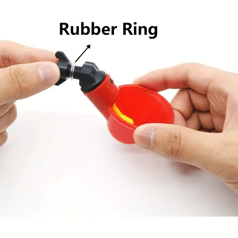 20 dona avtomatik qushlar uchun suv beruvchi, tovuqlar, o‘rdaklar, kurka, quyonlar, o‘rdaklar uchun