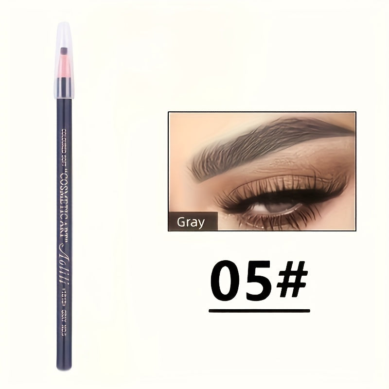 Women Waterproof Long-Lasting Eyebrow Pencil Smudge-Proof & Refillable