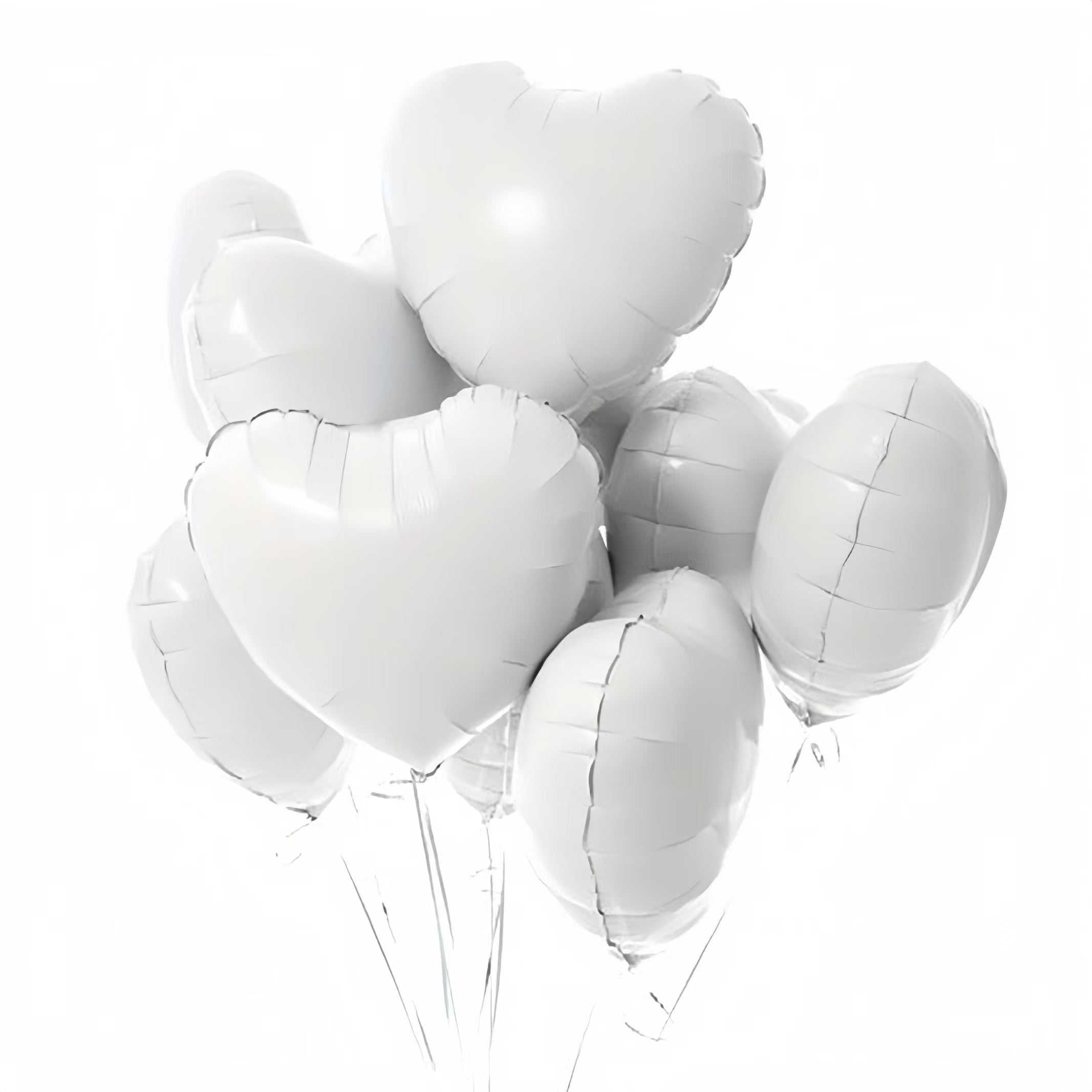 10 Heart-Shaped Foil Balloons for Valentine's Day Birthdays Weddings and Parties