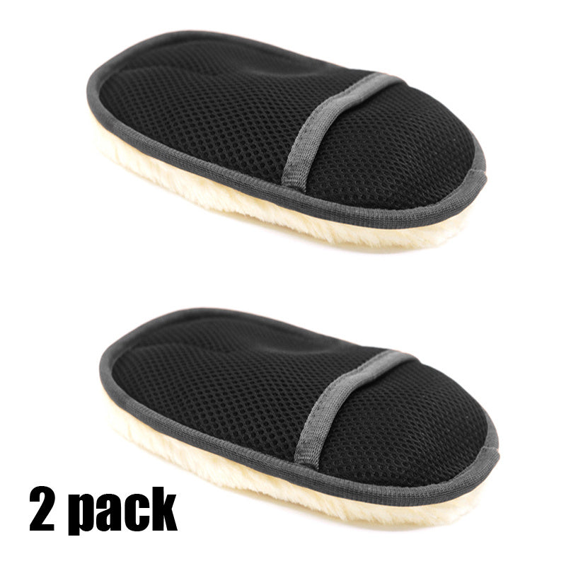 Unisex Coral Fleece Gloves Car Cleaning Polishing Rag for Vehicle Washing