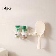 Self-Adhesive Storage Rack Set for Seasonings and Spice Containers