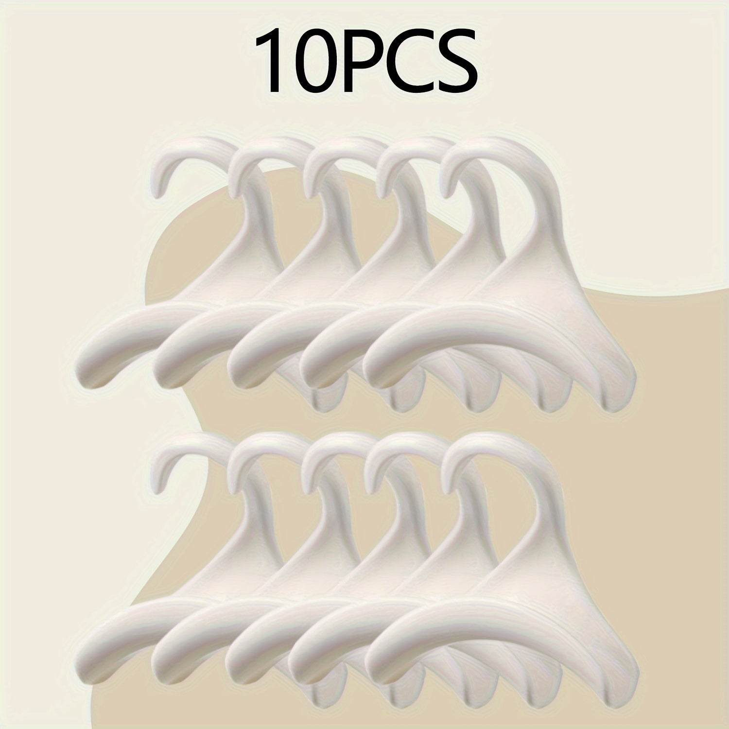 Paquete de 10 ganchos para bolsos en blanco y negro, resistentes, para bolsas grandes y organización