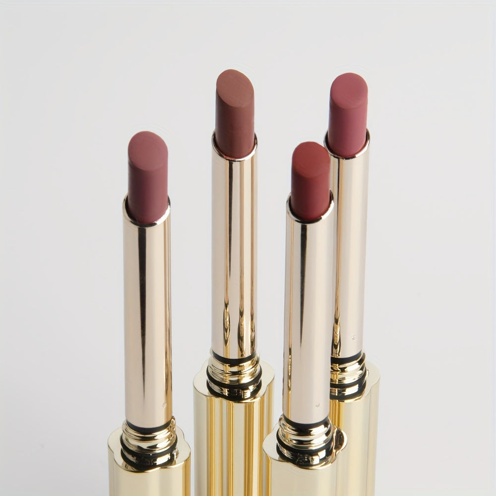 Женский запирающийся цветной помада увлажняющая стойкая кремовая глянцевая помада