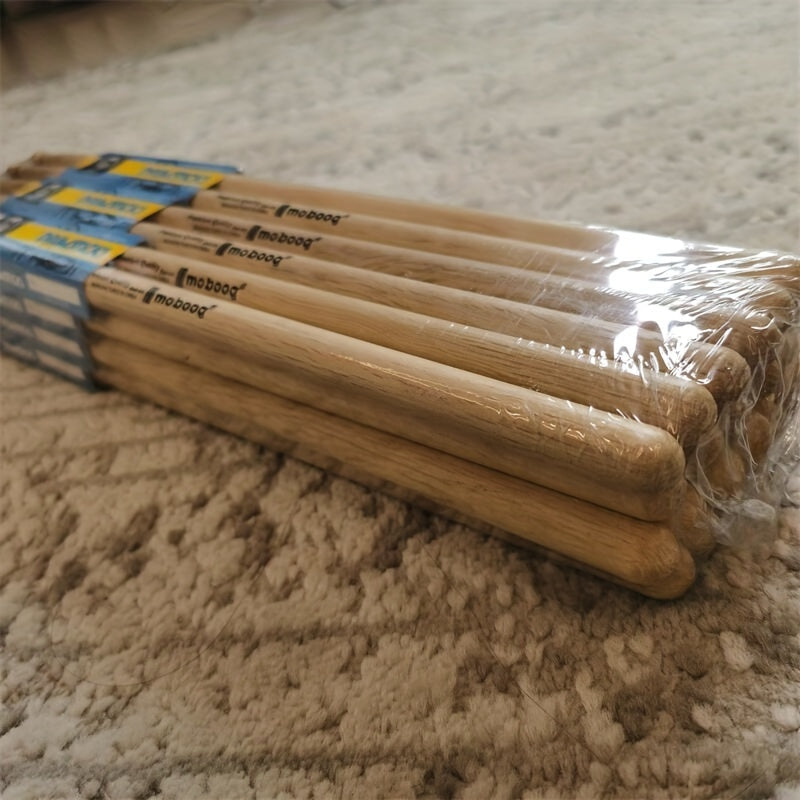 Set of 12 Oak Drumsticks 5A/7A for Jazz Percussion Electronic Drums