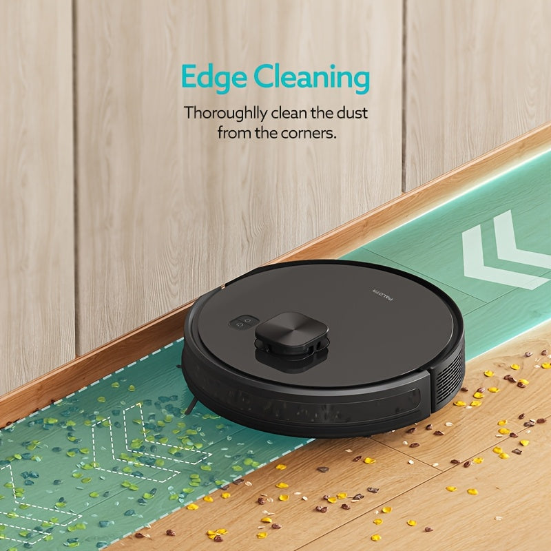 Robot Vacuum Cleaner Wi-Fi Enabled with Automatic Charging and Route Planning 2.5H Battery