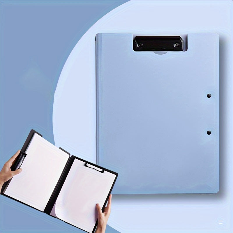 A4 Plywood Color Double Clip Folder for Documents