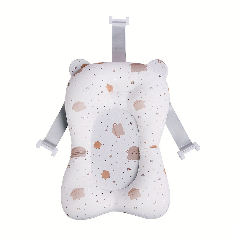 Baby Bathtub Mat Non-Slip Foldable Support Cushion for Newborns