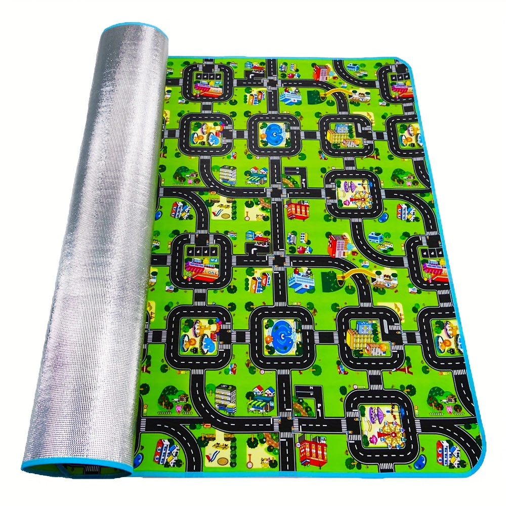 Single-Sided EVA Foam Crawling Mat 160x130cm Waterproof Moistureproof Play Mat
