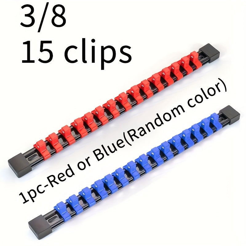 Socket Organizer Wall Rack for 1/4, 3/8, and 1/2 Inch Ratchet Sockets