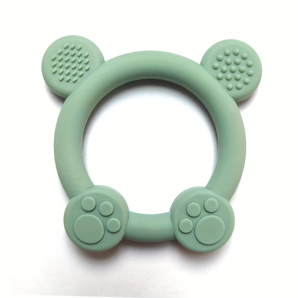 Силиконовые прорезыватели для детей от 0 до 3 лет - пищевой класс, можно кипятить, устойчивые к укусам игрушки для прорезывания зубов - безопасный для стирки в машине набор для младенцев.