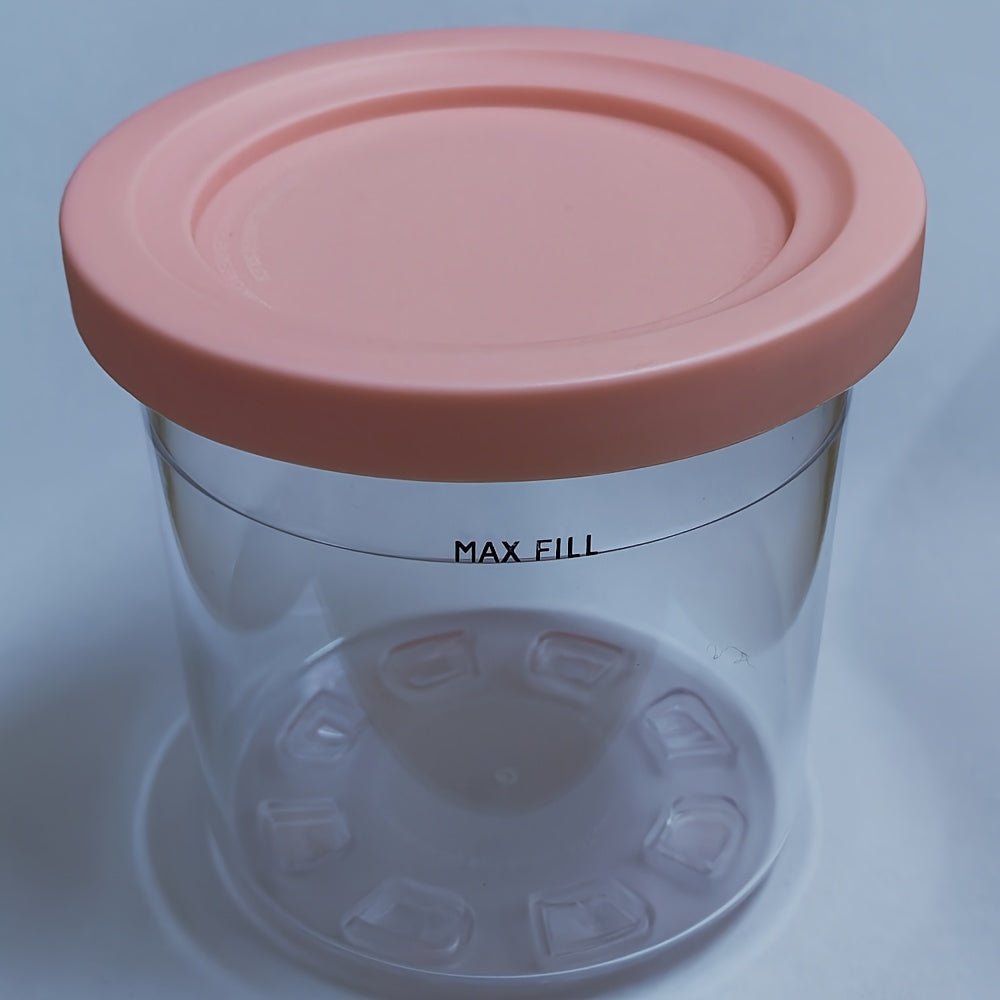 Набор контейнеров для хранения продуктов объемом 16 унций с крышками, без BPA, безопасные для посудомоечной машины, герметичные